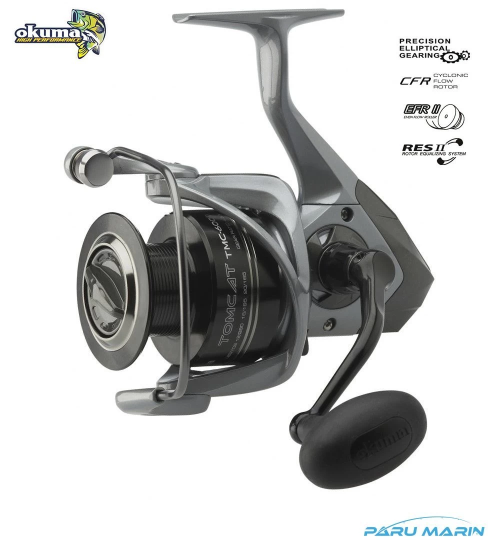 Okuma Tomcat Tmc-8000 (4.8:1) 6+1bb Olta Makinesi