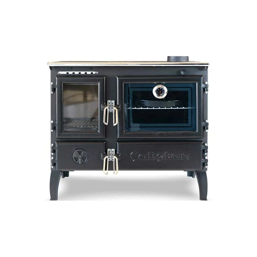 Çalışkan 214 Gurme Tuğlalı Kuzine Soba Fırınlı