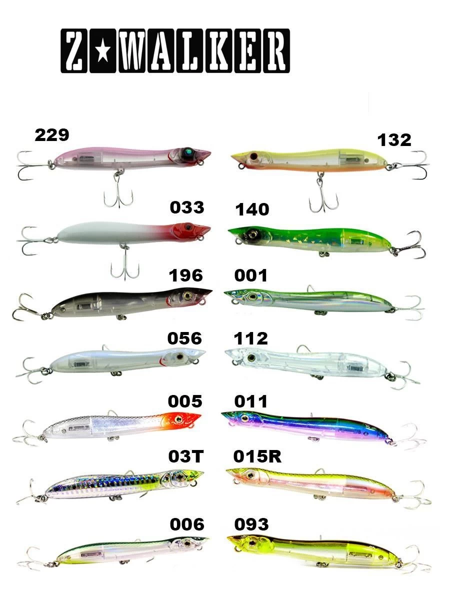 Fujin Z-walker 125mm 18gr Su Üstü Maket Balık