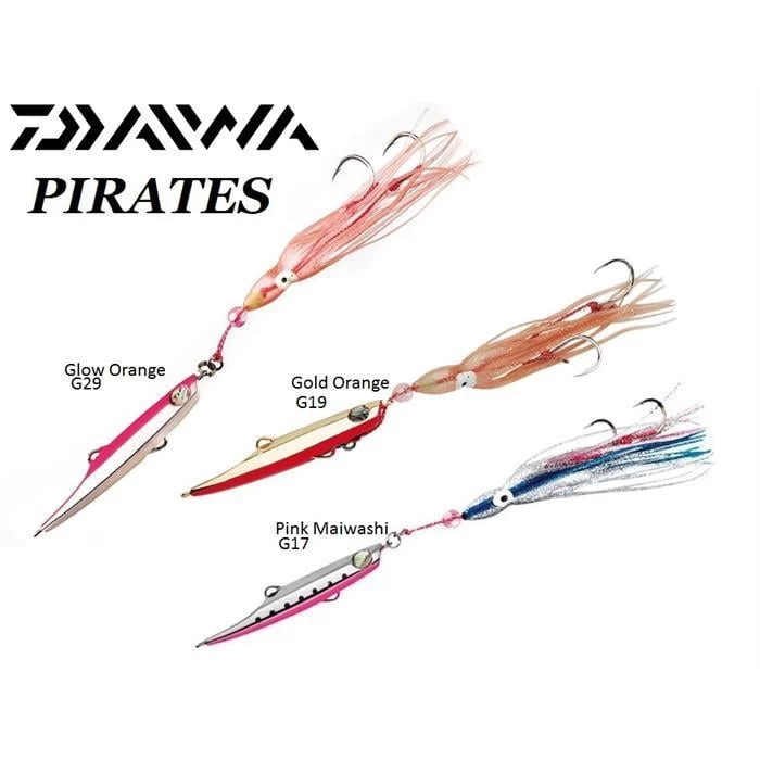 Daiwa Jig Pirates 150gr. Gold Orange Suni Yem