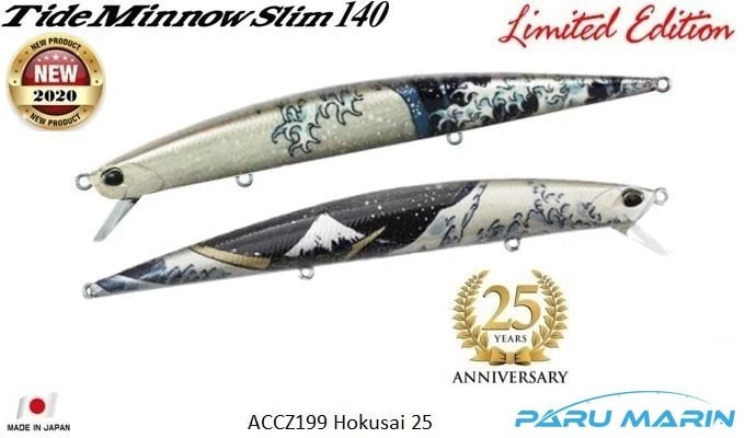 Duo Tide Minnow Slim 140 Accz199 Hokusai 25