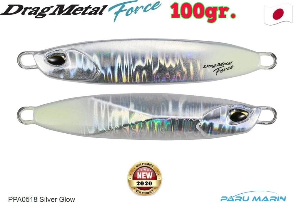 Duo Drag Metal Force Jig 100gr. Ppa0518 Silver Glow