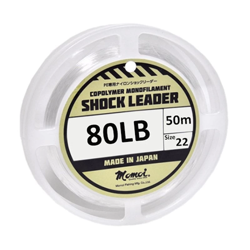 Momoi Shock Leader 0,78mm (80lb/40kg) 50mt