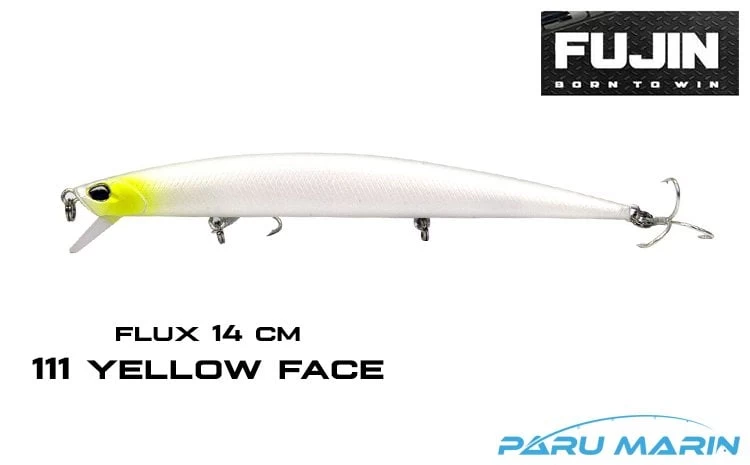 Fujin Flux 140mm 18gr Floating Maket Balık 111 Yellow Face