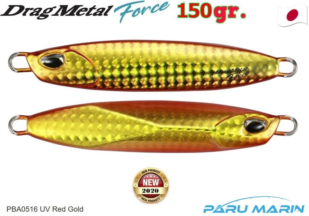 Duo Drag Metal Force Jig 150gr. Pba0516 Uv Red Gold
