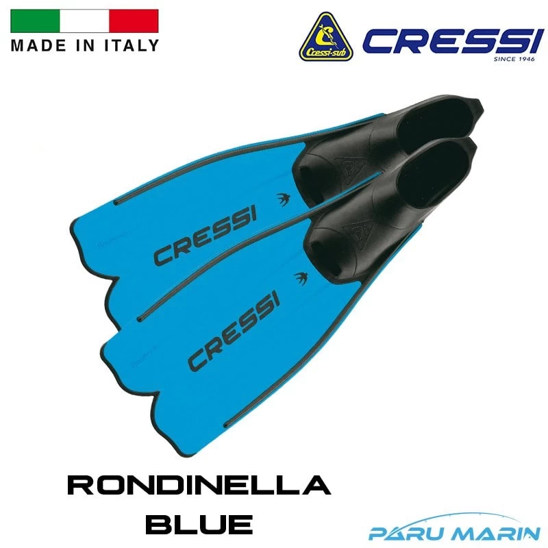 Cressi Rondinella Yüzme Ve Dalış Paleti Blue