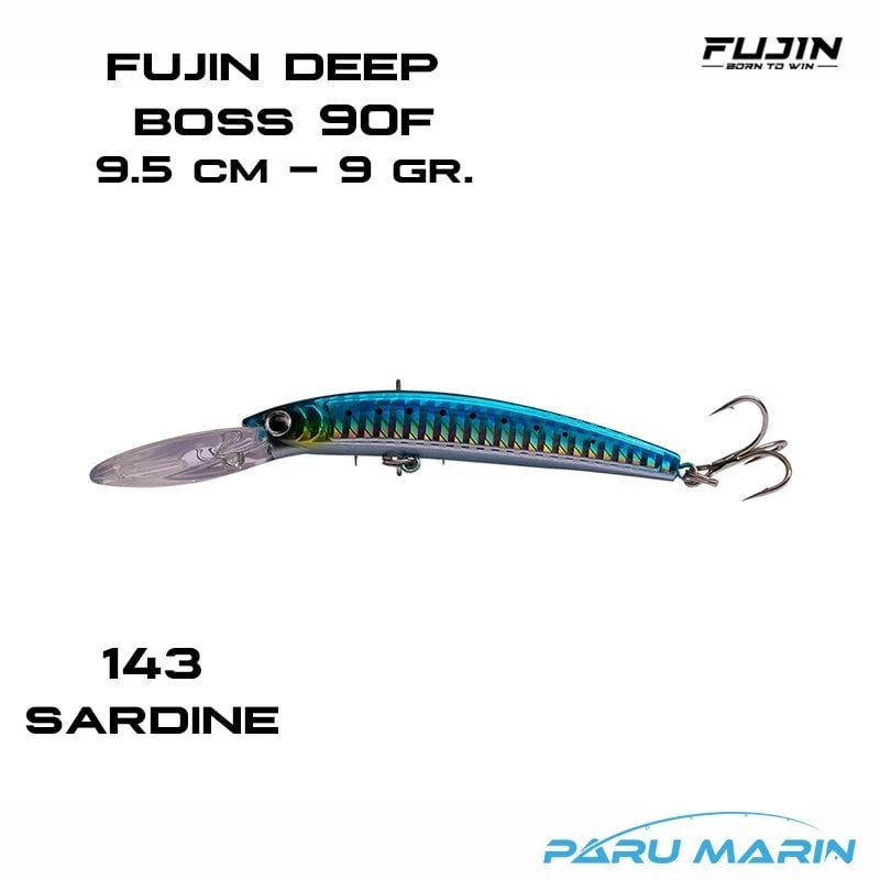 Fujin Deep Boss 90f 9cm Maket Balık 143 Sardine