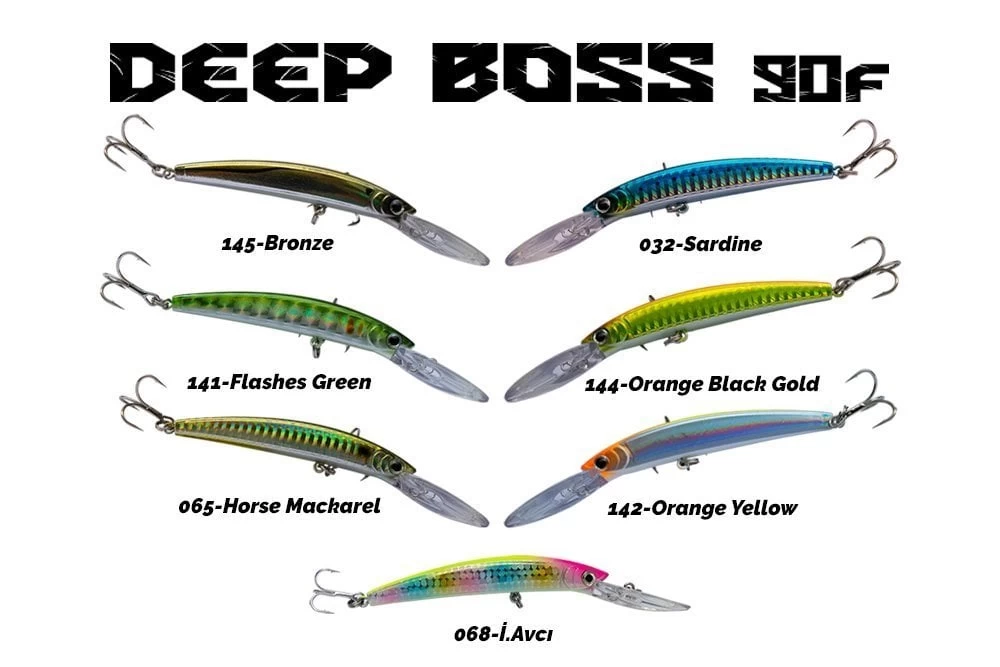 Fujin Deep Boss 90f 9cm Maket Balık 143 Sardine