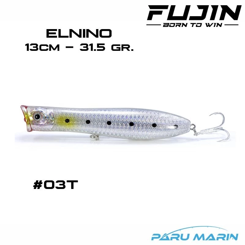 Fujin Elnino En-130sw 13cm 31.5gr. Maket Balık No:03t