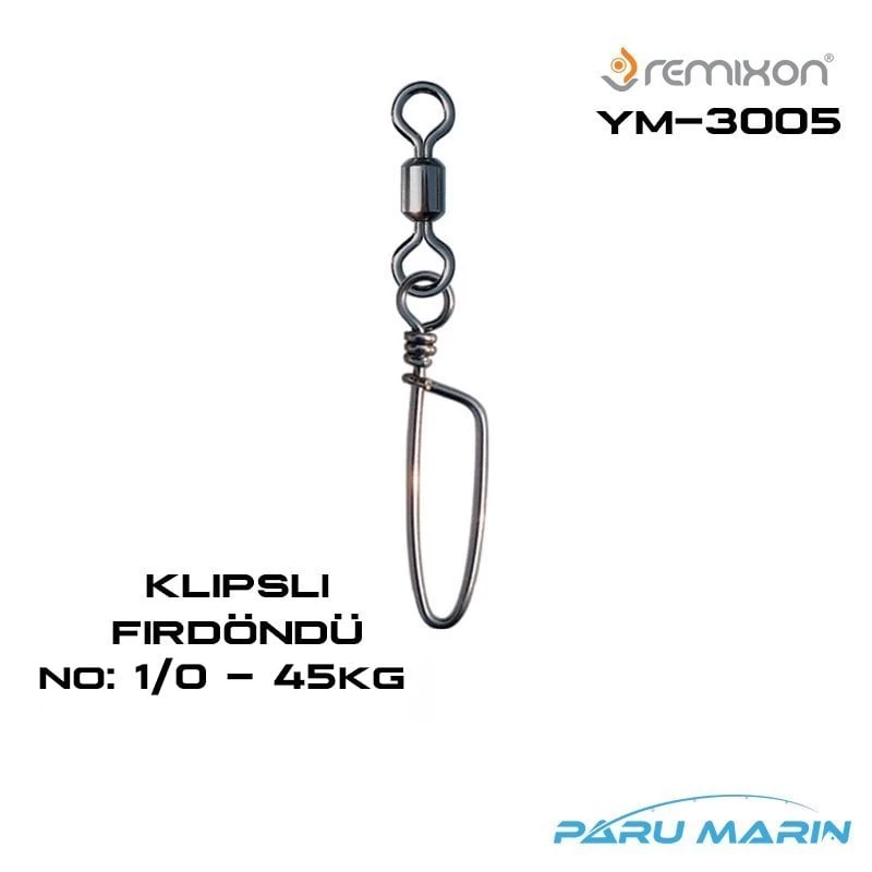 Remixon Ym-3005 Klipsli Fırdöndü No:1/0 45kg.