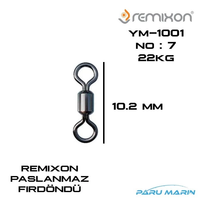 Remixon Ym-1001 Bilyalı Fırdöndü No:7 22kg.