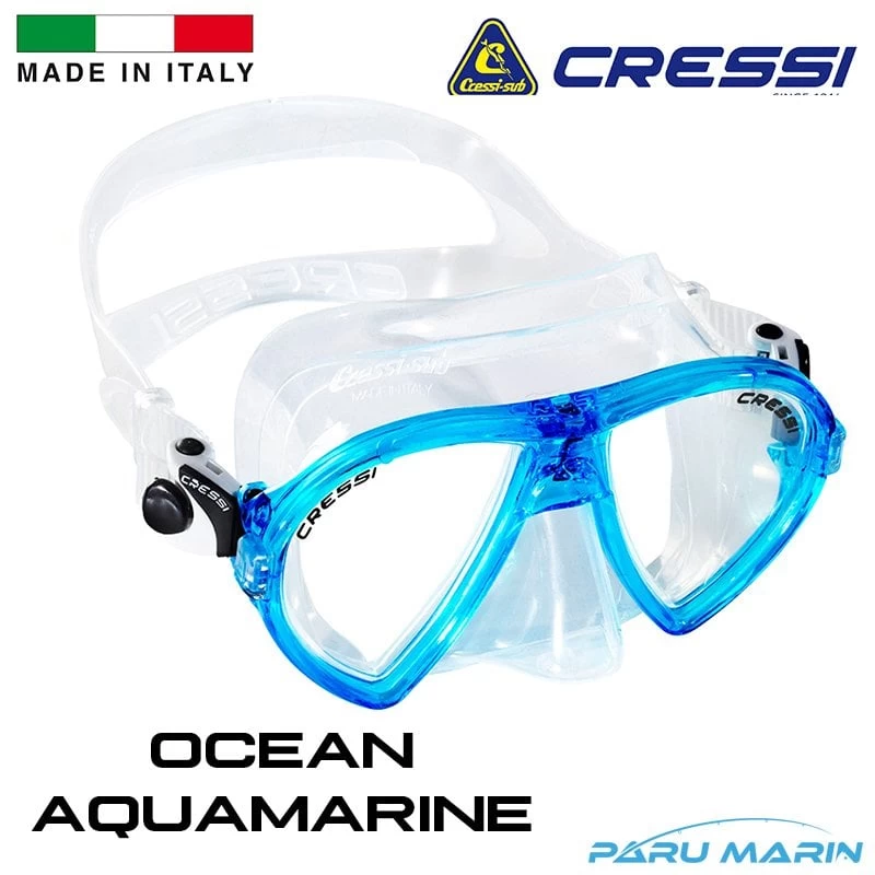 Cressi Ocean Aquamarine Dalış Ve Yüzme Maskesi