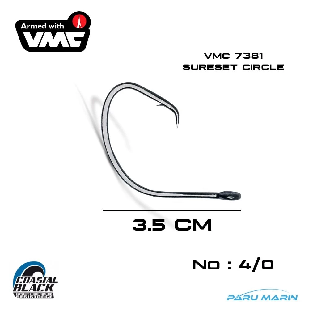 Vmc Olta İğnesi 7381 Sure Set Circle No:4/0