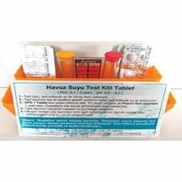 Havuz Suyu Test Kiti Hap Tableti Sutest