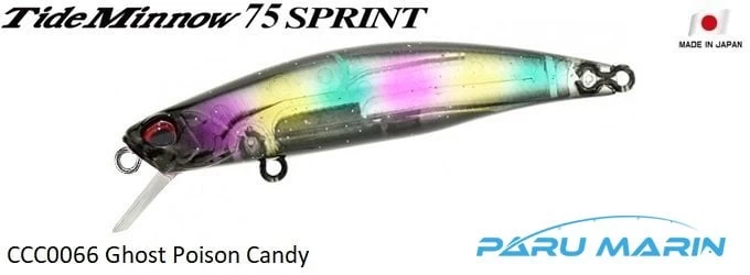Duo Tide Minnow 75 Sprint Ccc0066 / Ghost Poison Candy