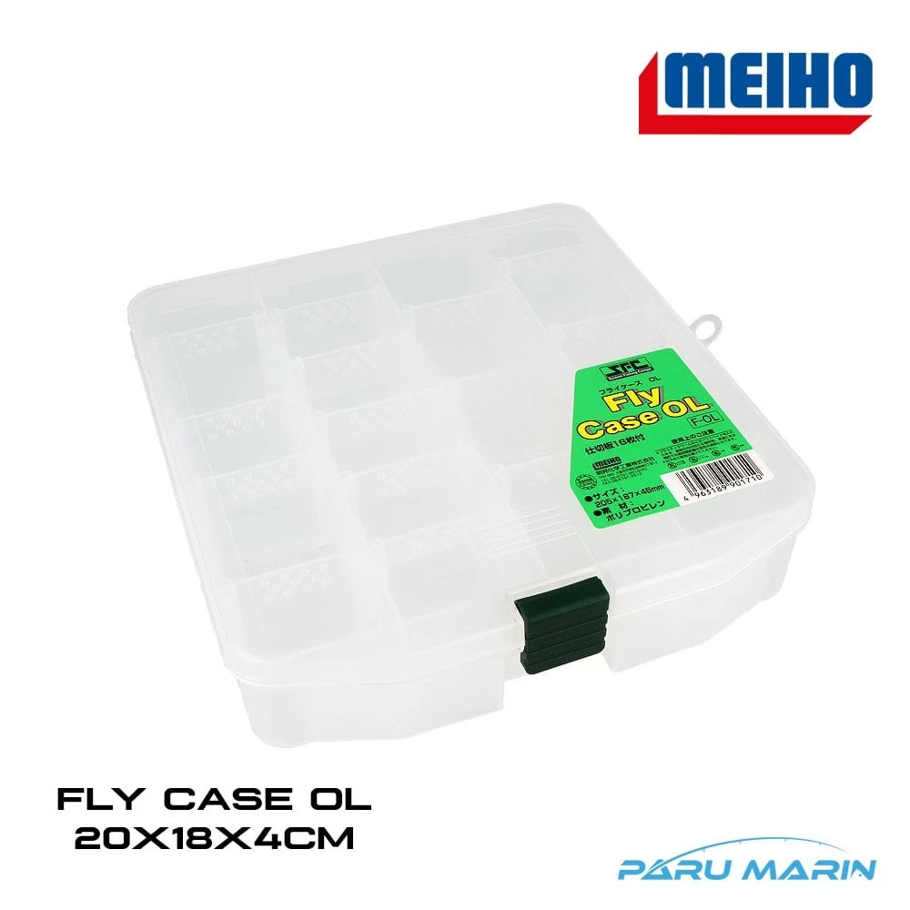 Meiho Fly Case Ol (205x187x45mm) Malzeme Kutusu