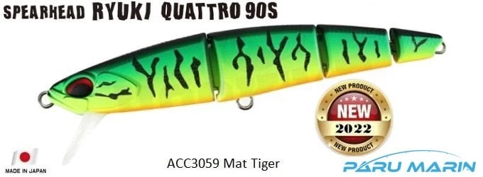 Duo Spearhead Ryuki Quattro 90s Acc3059 Mat Tiger