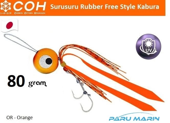Coh Kabura Slider Tai Rubber Jig Suni Yem 80gr. Or