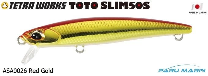 Duo Tetra Works Toto Slim 50s Asa0026 Red Gold