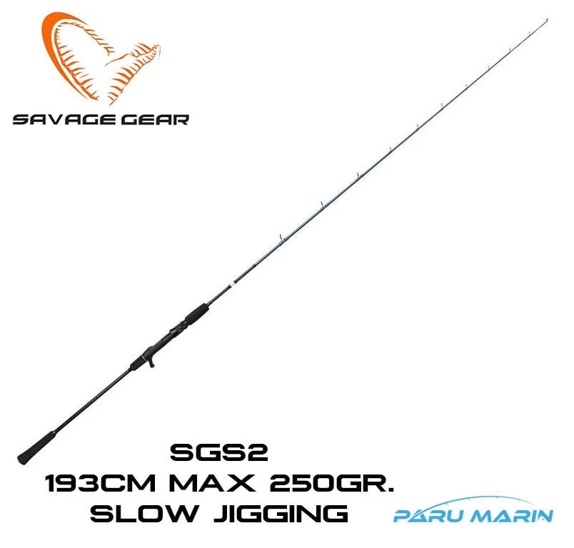 Savage Gear Sgs2 Slow Jigging 193cm Max 250gr. Olta Kamışı