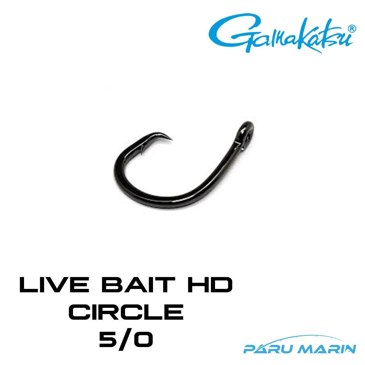 Gamakatsu Live Bait Hd Circle 5/0 Orkinos İğnesi