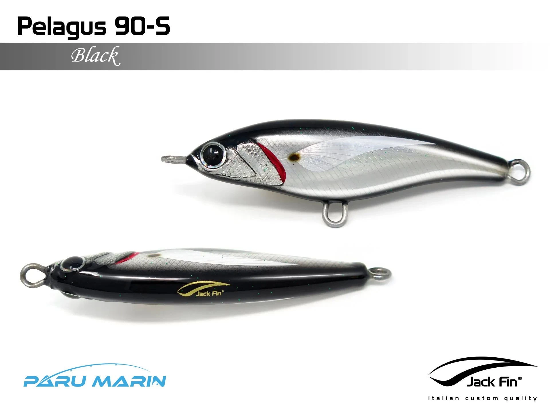 Jack Fin Pelagus 90-s Sahte Yem Black