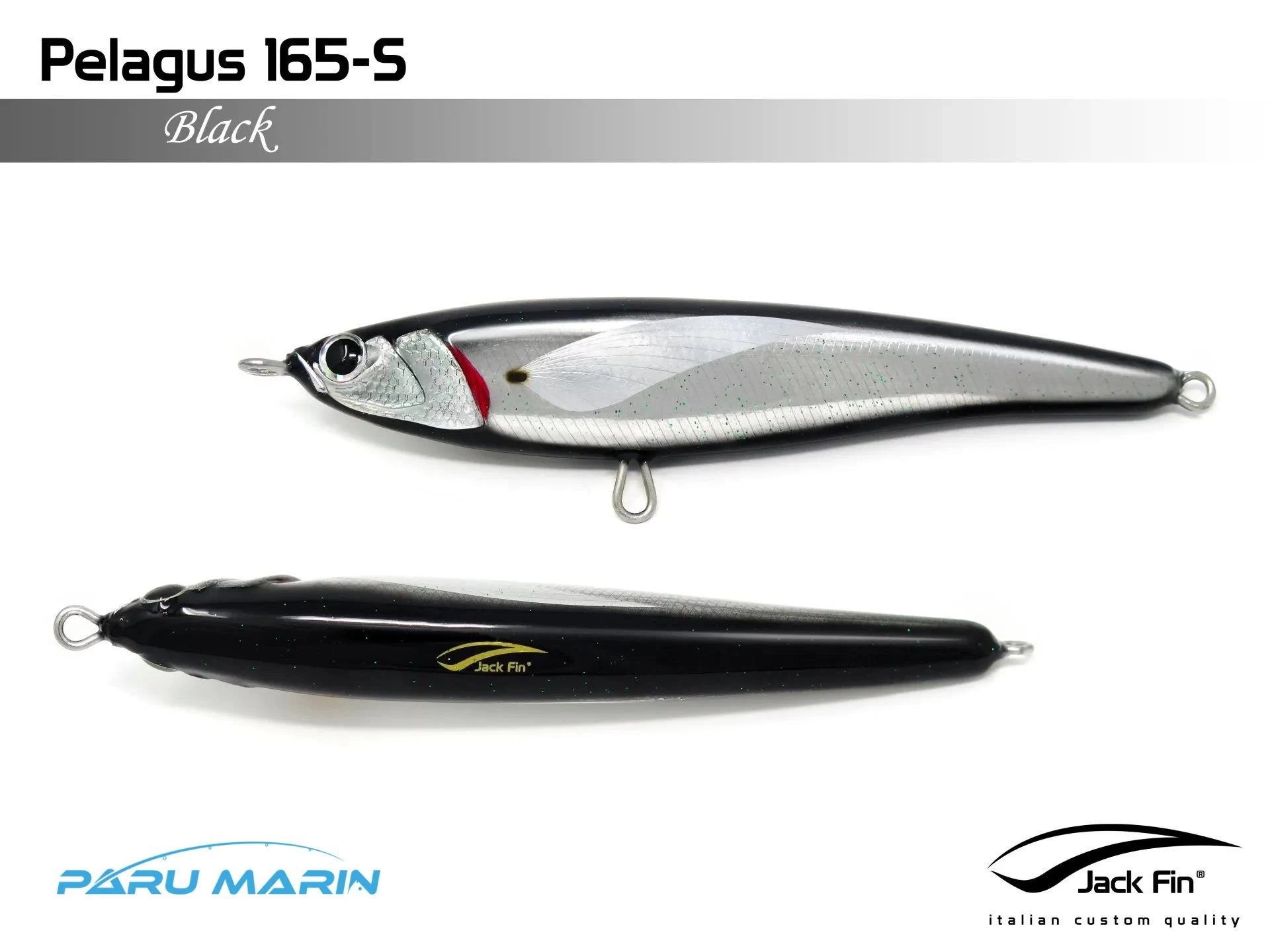 Jack Fin Pelagus 165-s Sahte Yem Black
