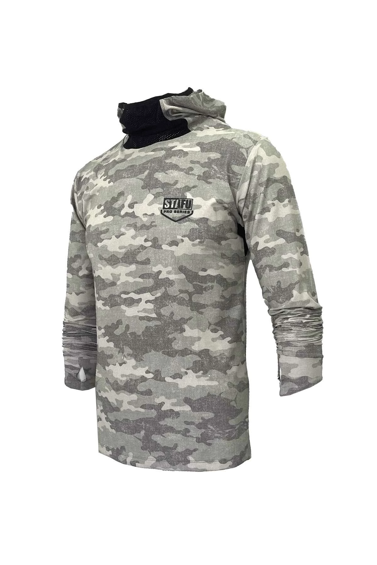 Stafu Pro Haka Hooded - Camo Brown
