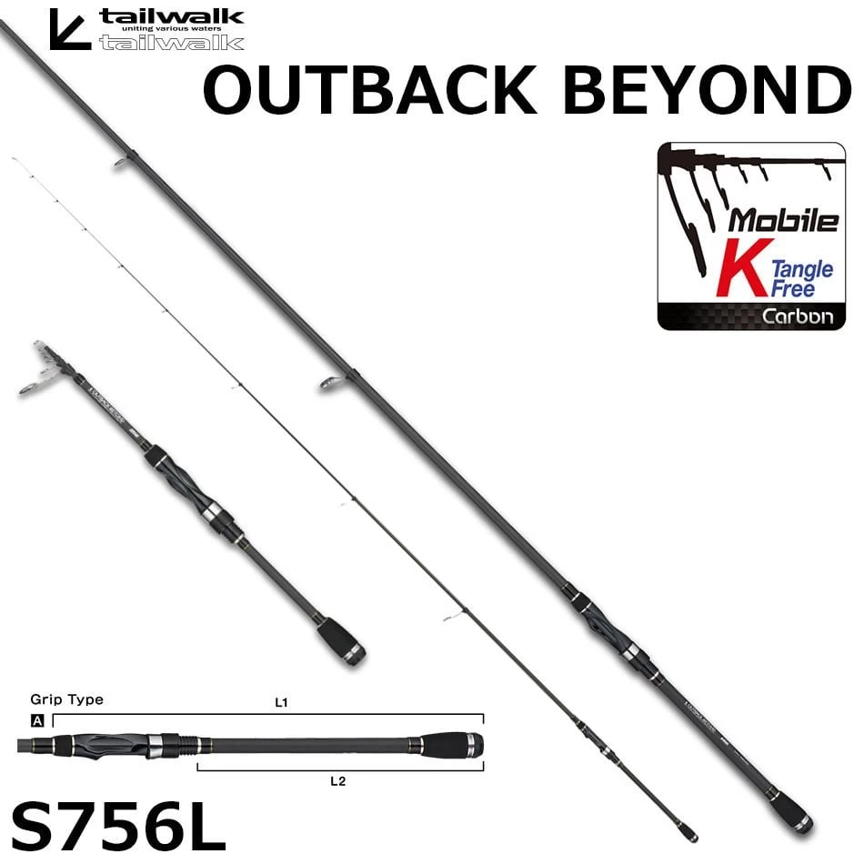 Tailwalk Outback Beyond 228cm. Max. 21gr. Teleskopik Kamış