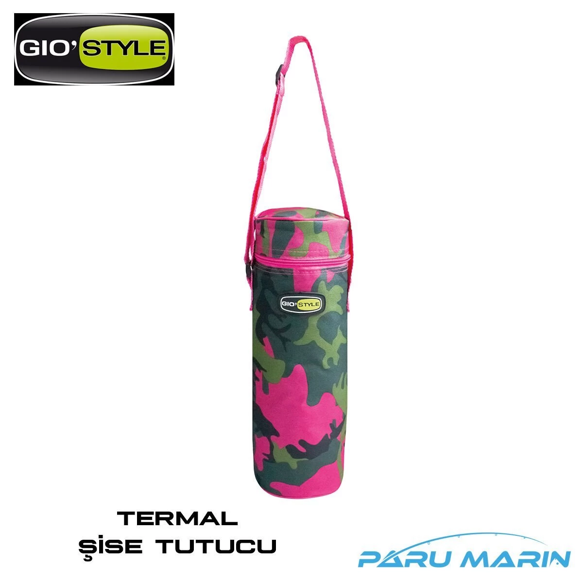 Gio Style Kamuflaj Termal Şişe Çantası
