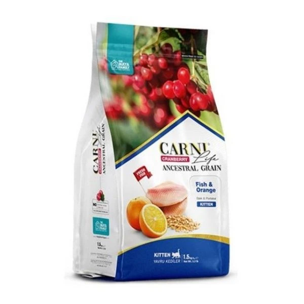 Carni Life Kitten Balık & Portakal 1.5 Kg