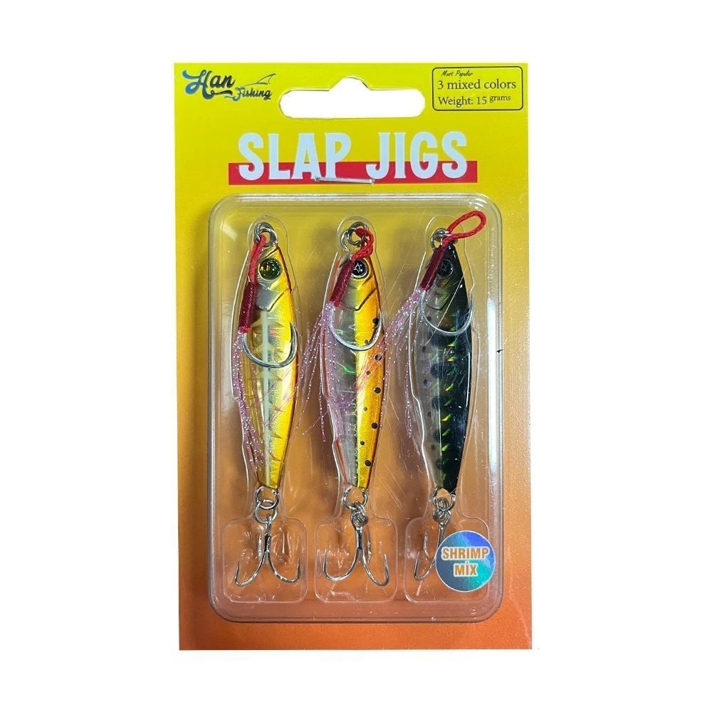 Hanfish  Slap Jigs Shrimp Mix 10gr.