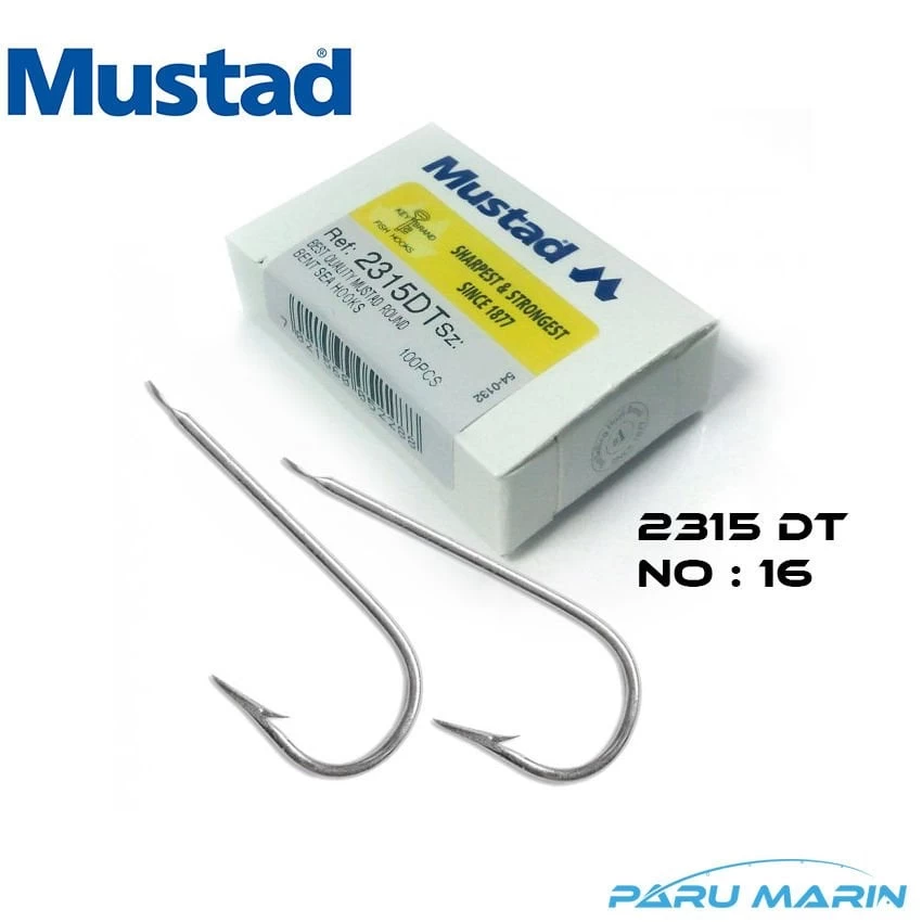 Mustad 2315dt Olta İğnesi - No: 16 - 100 Adet