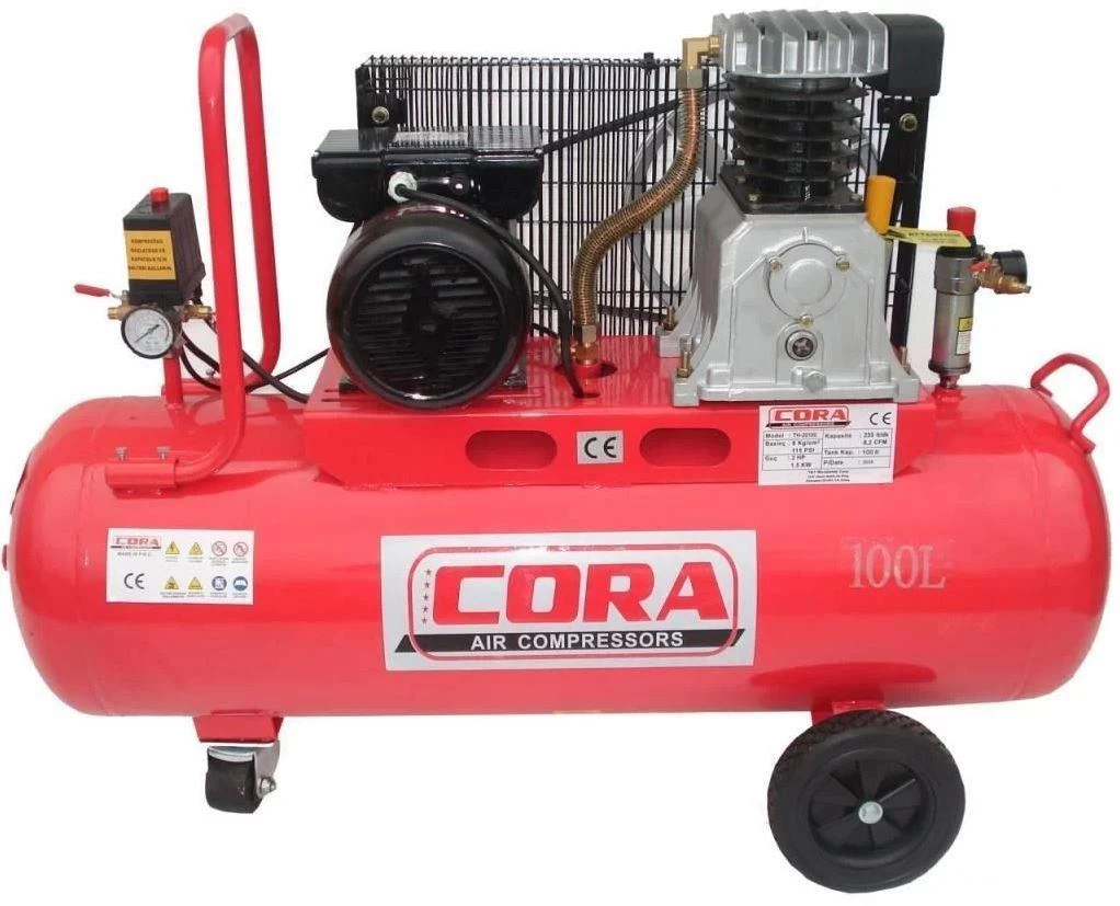 Cora Monofaze Kompresör 100lt 2,5hp
