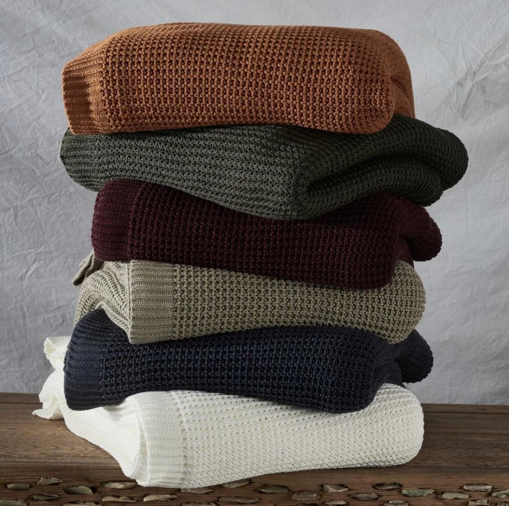 Ecocotton Alina Bordo ÖrgÜ Battanİye 220*240 Çİft KİŞİlİk