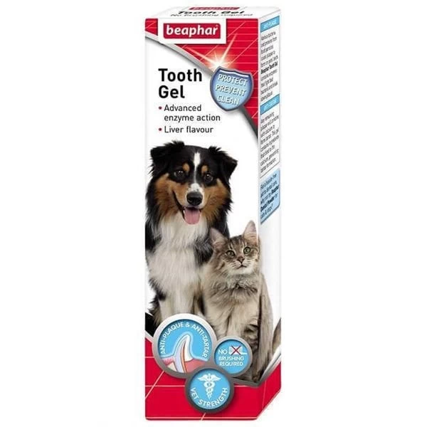 Beaphar Tooth Jel Kedi Ve Köpekler İçin Enzim Etkili Diş Jeli 100 Gr