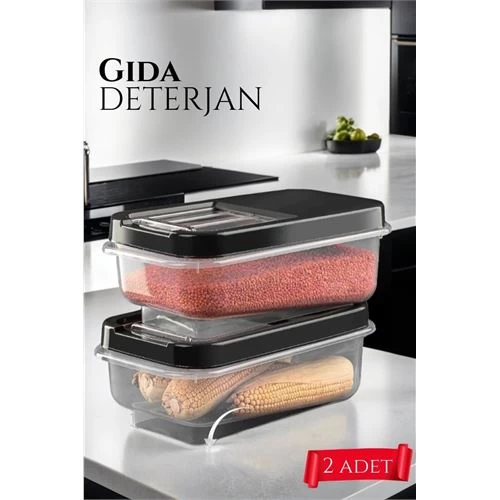 Transformacion Deterjan Ve Gıda Saklama Kutusu 2 Adet 720543