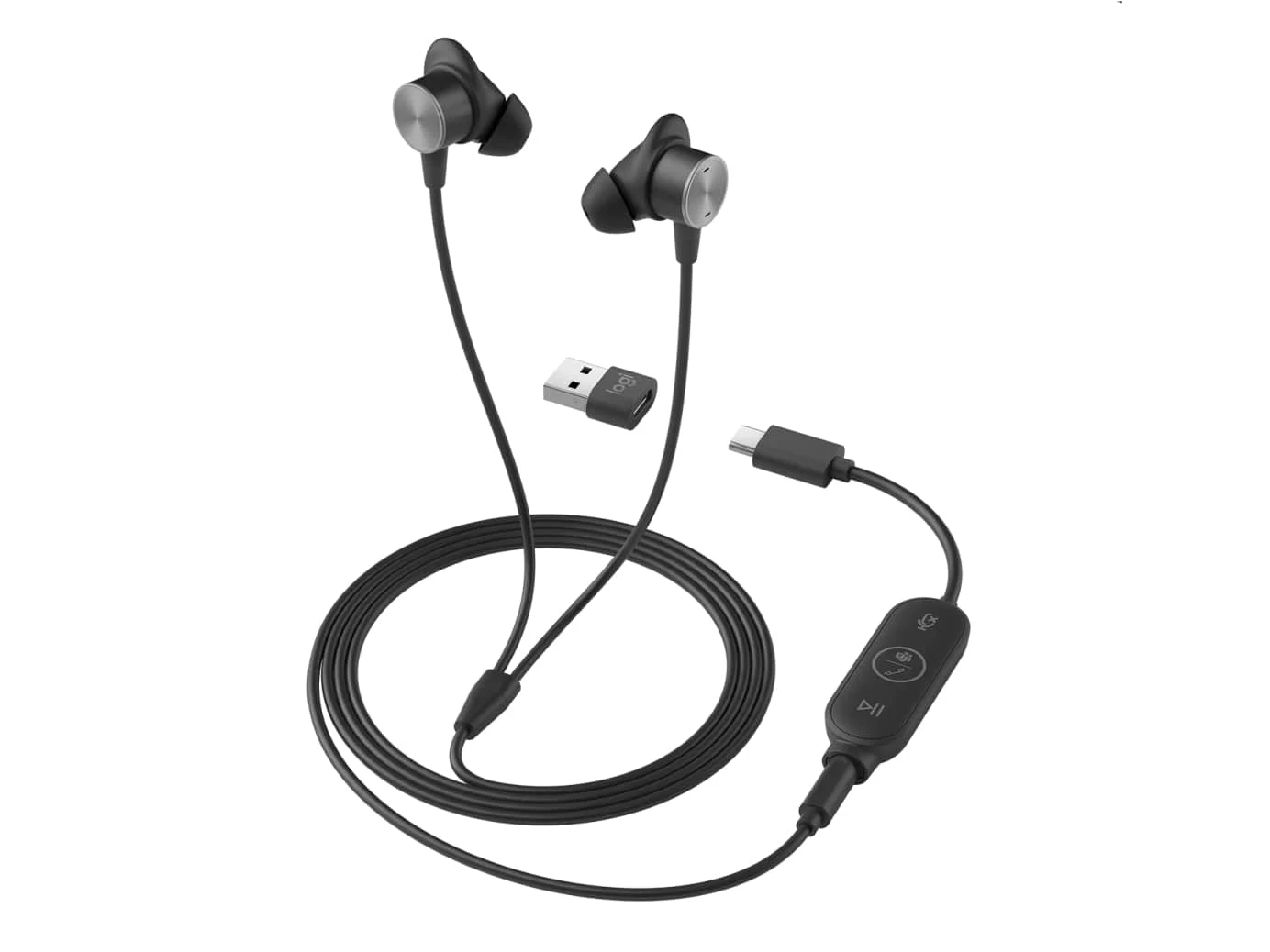 Logitech Zone Wired Earbuds 981-001009