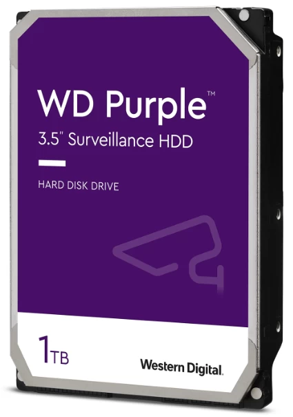 1tb Wd Purple Sata 6gb/s 64mb Dv 7x24 Wd11purz