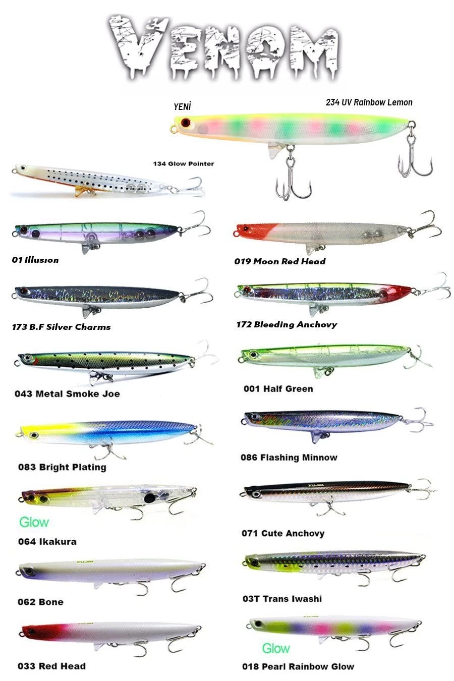 Fujin Venom Vm120sw 234 Uv Rainbow Lemon