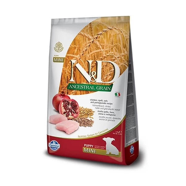 Nd Düşük Tahıllı Tavuklu Küçük Irk Yavru Köpek Maması 2.5 Kg