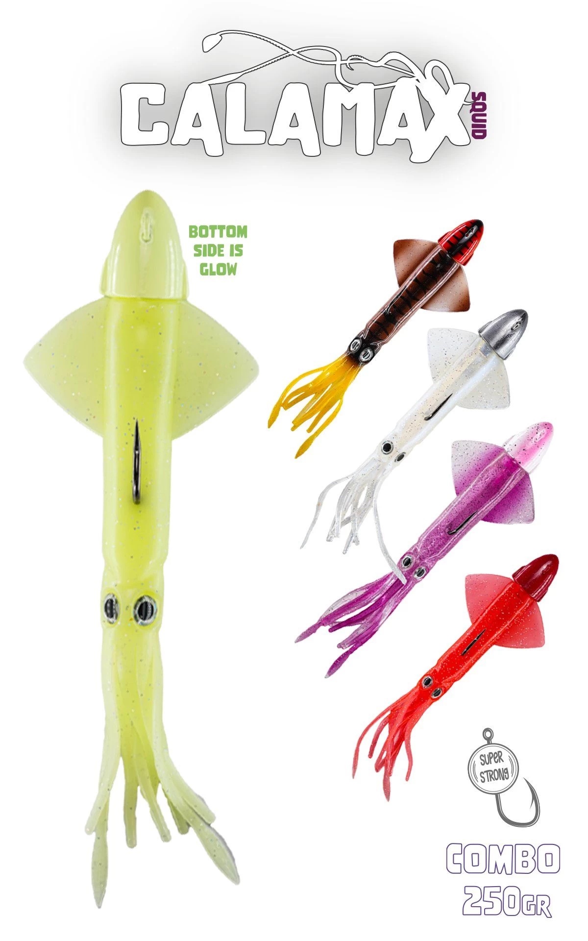 Fujin Calamax Squid 250gr. Violet