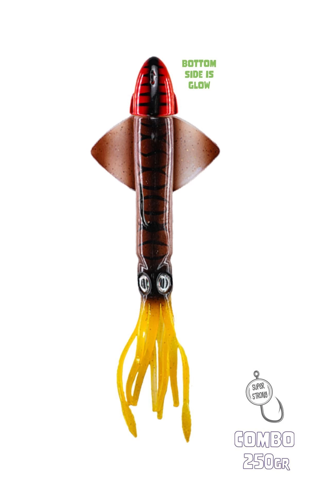 Fujin Calamax Squid 250gr. Forest