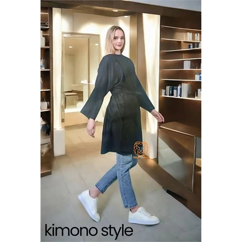 Transformacion Kuaför Salon Önlüğü Kimono Tip 720695