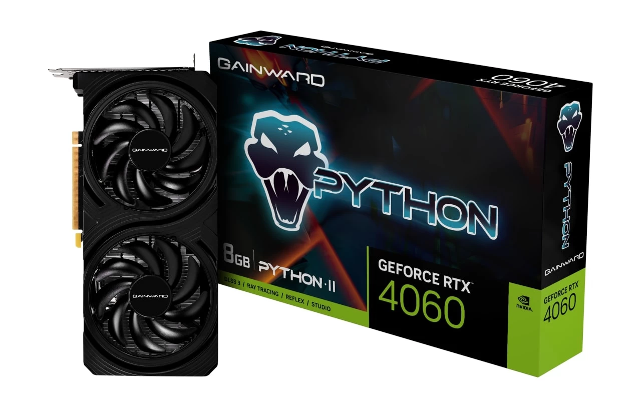 Gainward Rtx4060 Python Ii 8gb Gddr6 128bit