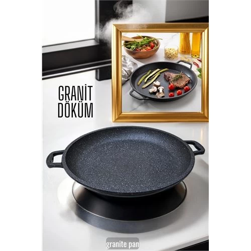 Modacar Döküm Granit Gözleme Bazlama Tavası