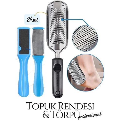 Modacar Topuk Rendesi+topuk Rendesi Ve Törpü 2 Li Set