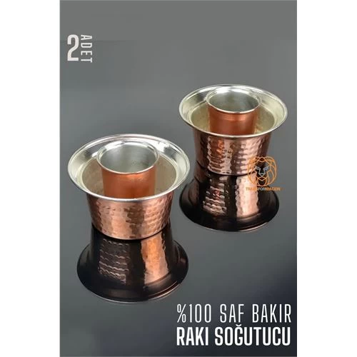 Modacar Bakır Rakı Soğutucu 2 Adet