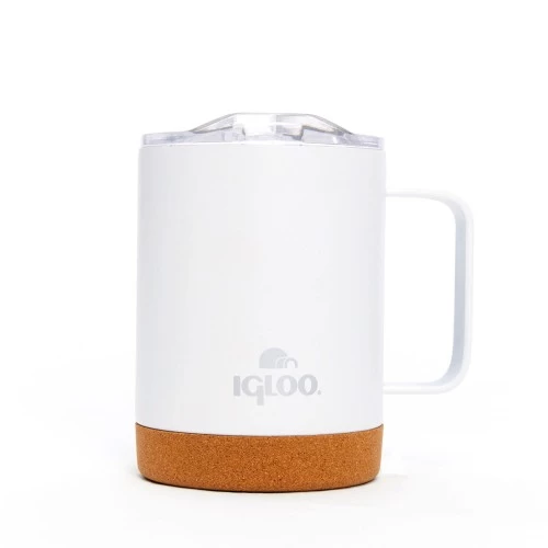 Igloo Cork Mug 350ml-beyaz
