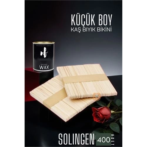 Modacar 400 Adet Ağda Spatulası Solingen Küçük Boy 0 719424 Toptan Paket